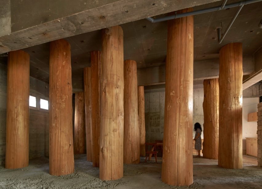 Interior of Forest Office by Tomoaki Uno Architects