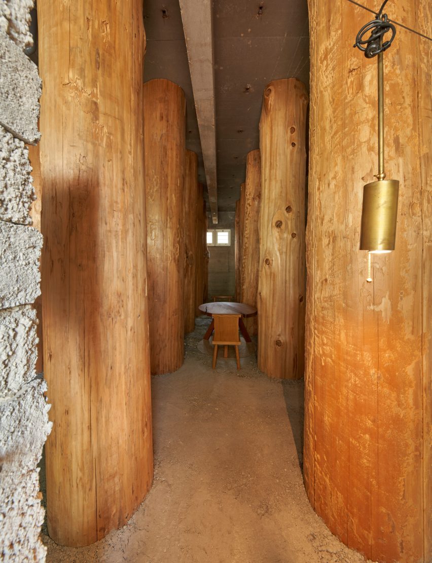 Interior of Forest Office by Tomoaki Uno Architects