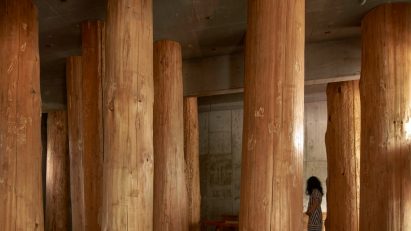 Interior of Forest Office by Tomoaki Uno Architects