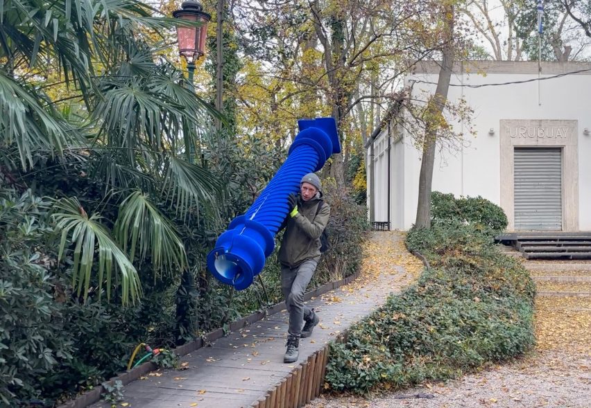 Materials from Israel Pavilion at Venice Biennale in 2022