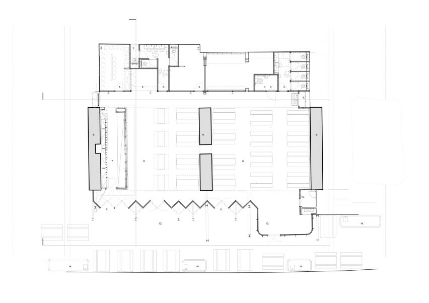 Plan of Camden Town Brewery