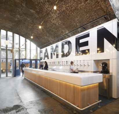 Taproom interior by Gundry + Ducker