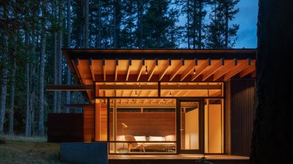 Bohlin Cywinski Jackson designs nature-infused Henry Island Guesthouse in Washington