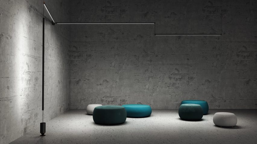iGuzzini’s Libera lighting system allows users to create graphical lighting compositions