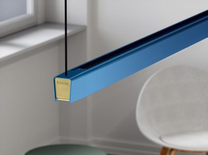 iGuzzini's Libera lighting system in blue