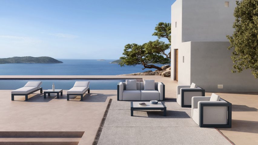 Islablanca outdoor furniture collection by Gandia Blasco