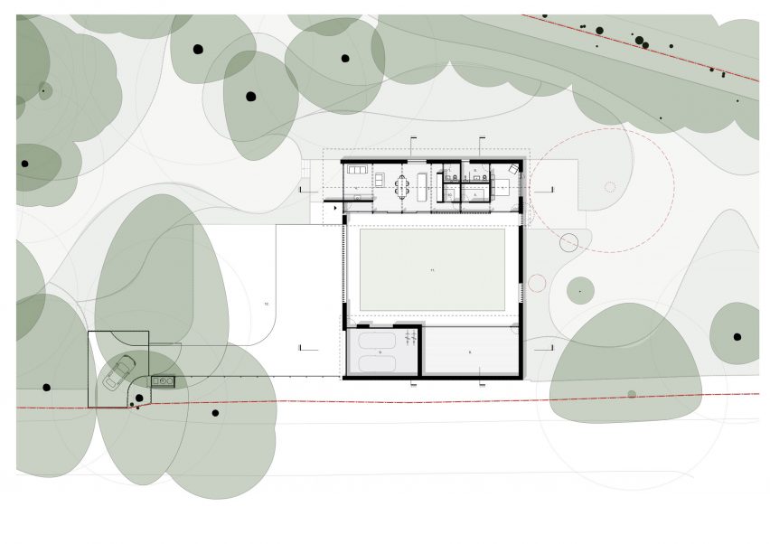Plan of Chestnut Plantation