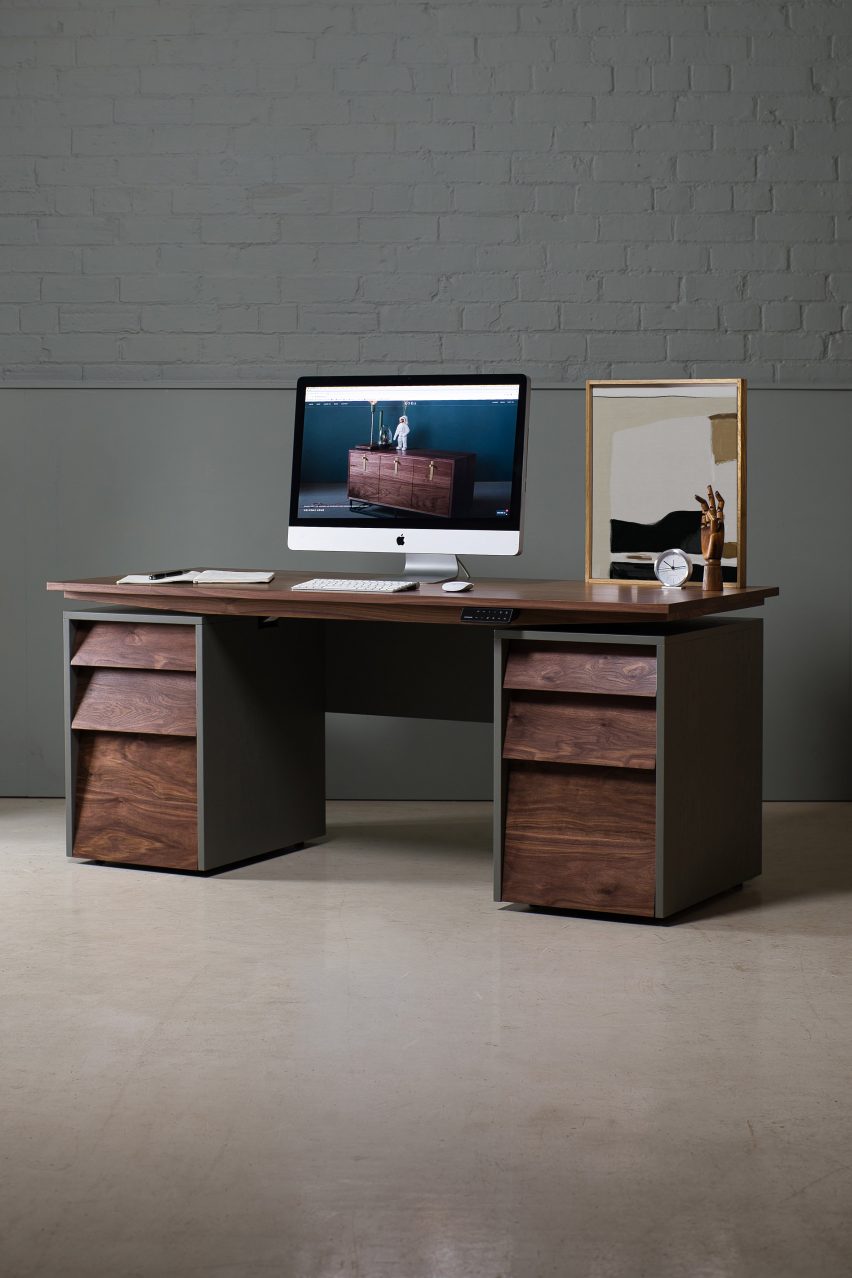Croft Sit-Stand Desk by Koda