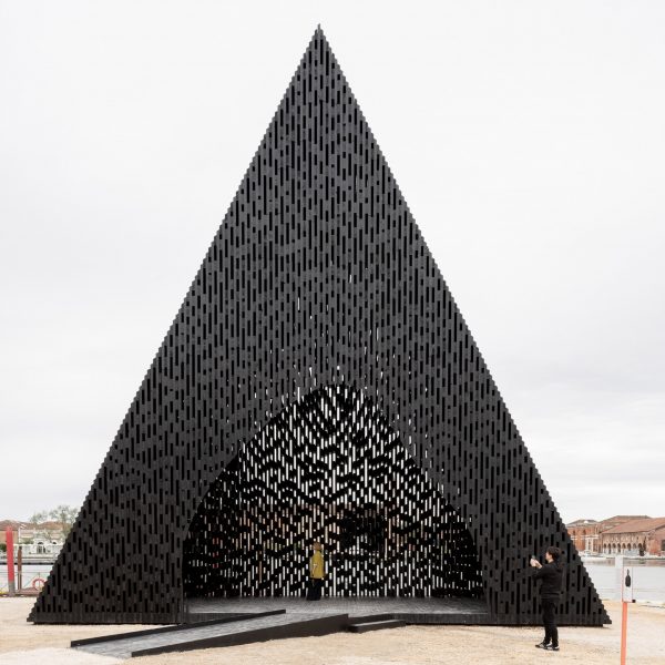 Kwaee pavilion by David Adjaye at Venice Architecture Biennale