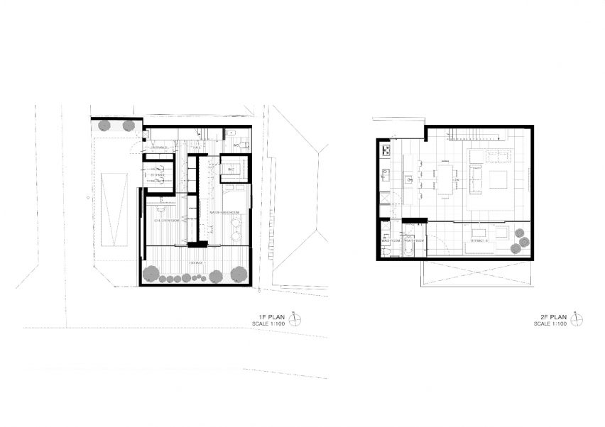 Plans of Laxus by Apollo Architects & Associates