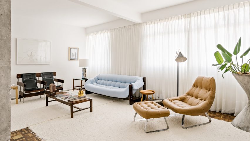 Brazilian architects renovate Brigadeiro Apartment for themselves