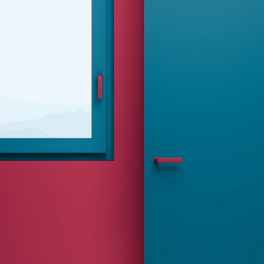 Les Couleurs Le Corbusier handles by FSB