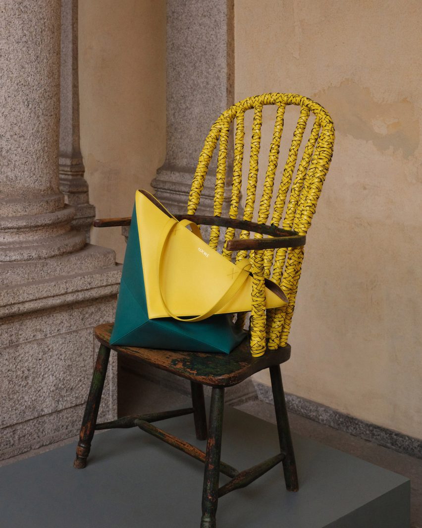 Loewe chair at Milan design week