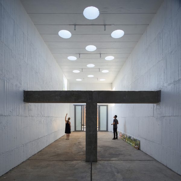 Gallery room in Luna House by Pezo von Ellrichshausen