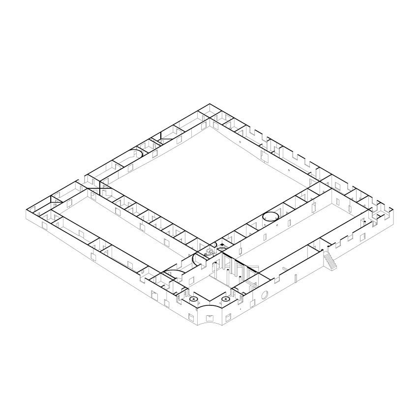 Axonometric diagram
