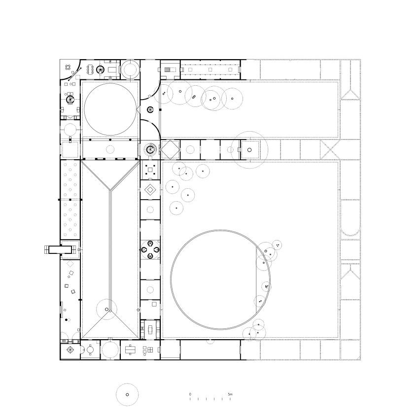 Lower level floor plan
