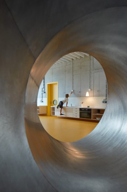 Interior image of the slide