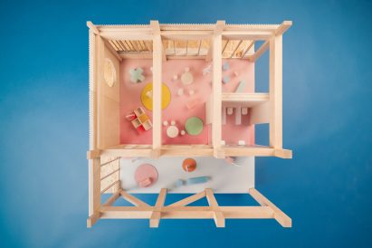 Modular wood system by OMA