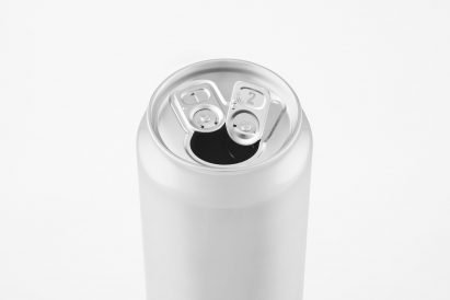 Nendo can with two tabs