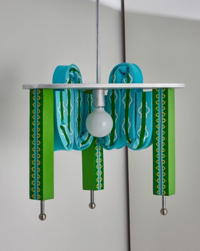Neo-Vanity pendant light by Kiki Goti, photographed by Chelsie Craig