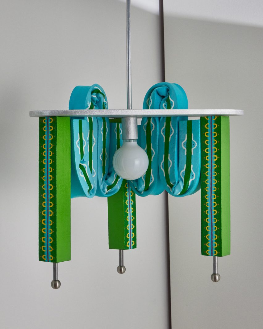 Neo-Vanity pendant light by Kiki Goti, photographed by Chelsie Craig