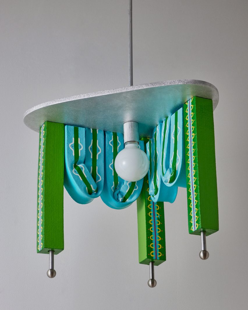 Neo-Vanity pendant light by Kiki Goti, photographed by Chelsie Craig