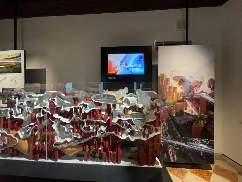 Neom designs presented at Venice Architecture Biennale exhibition