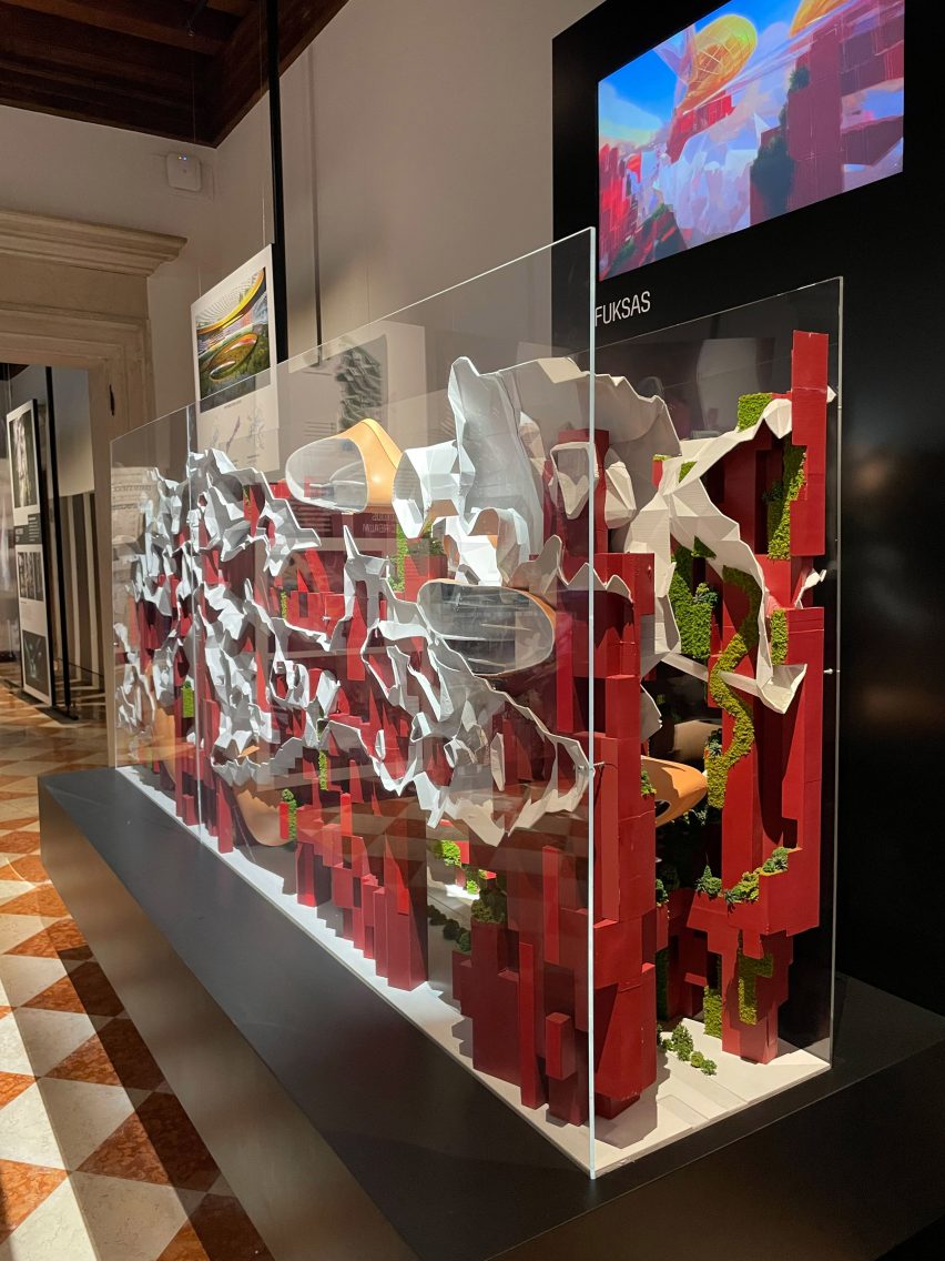 Neom designs presented at Venice Architecture Biennale exhibition