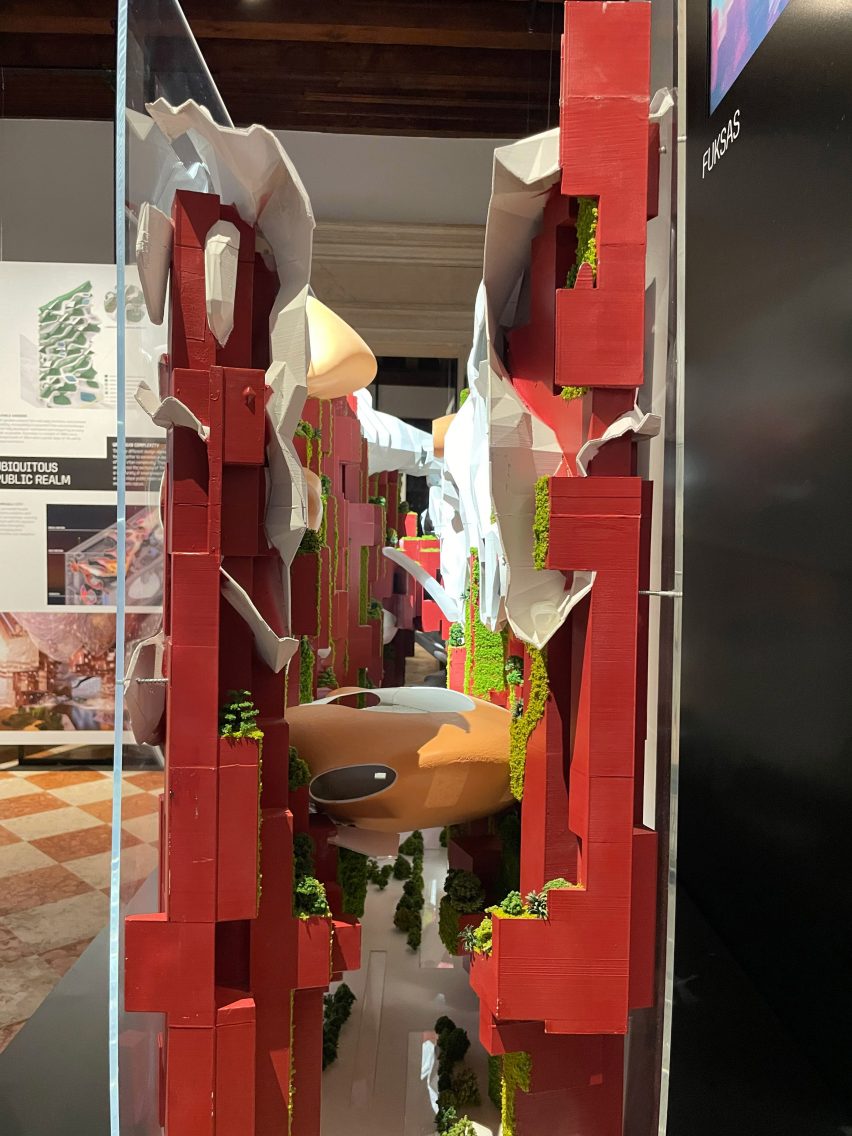Neom designs presented at Venice Architecture Biennale exhibition