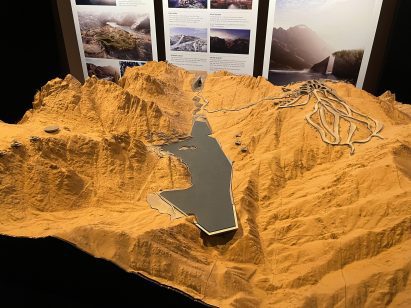 Trojena ski resort model