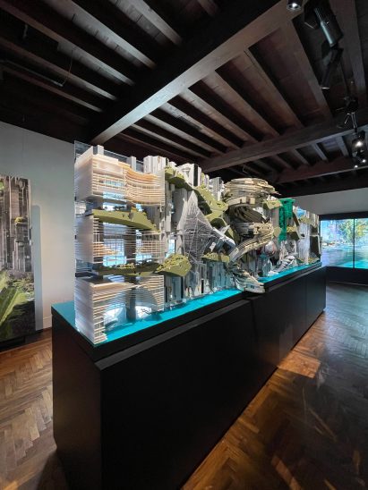 Model of The Line at Neom
