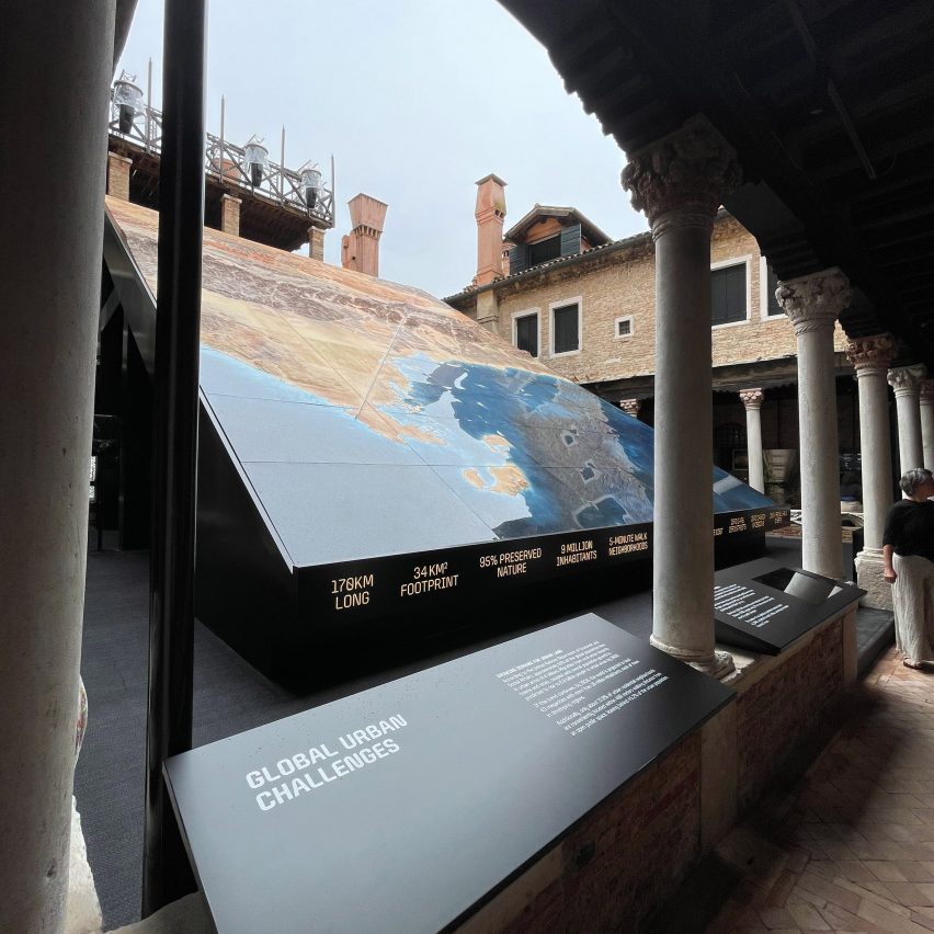 Neom designs presented at Venice Architecture Biennale exhibition