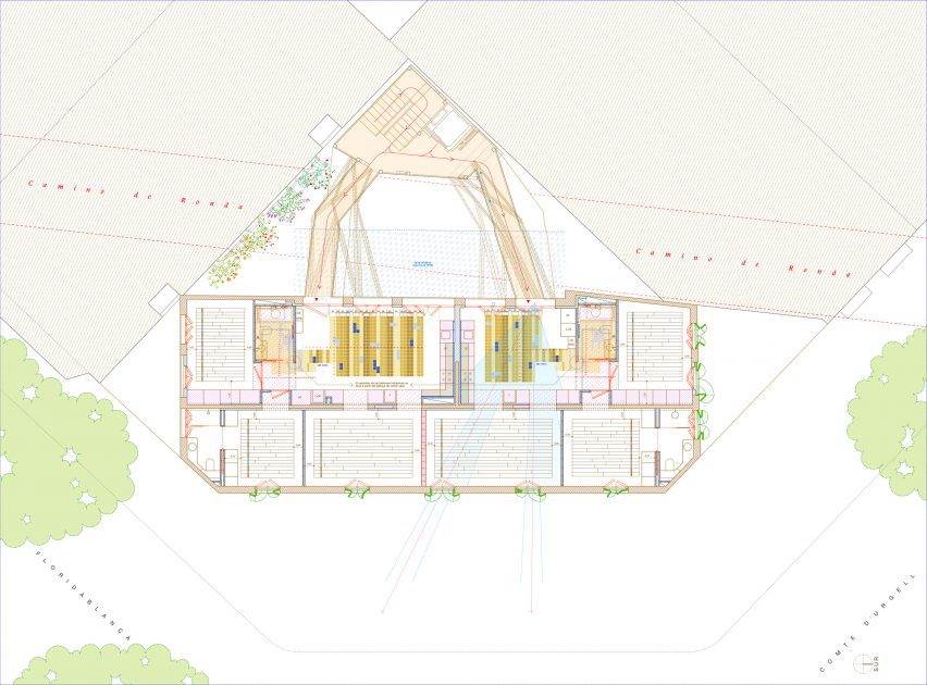 Plan of La Carboberia by Office for Strategic Spaces