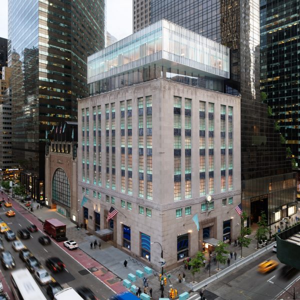OMA Tiffany New York addition