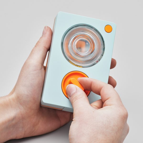 Ambessa Play DIY flashlight kit by Jon Marshall at Pentagram