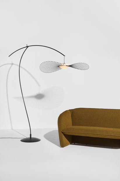 Photo of a floor lamp