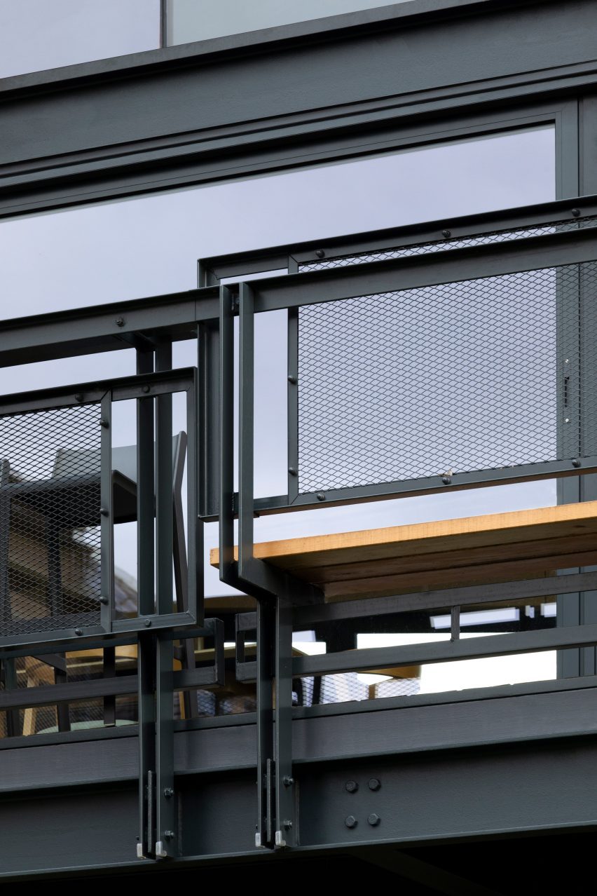 Exterior of Rescobie Pavilion by Kris Grant Architect