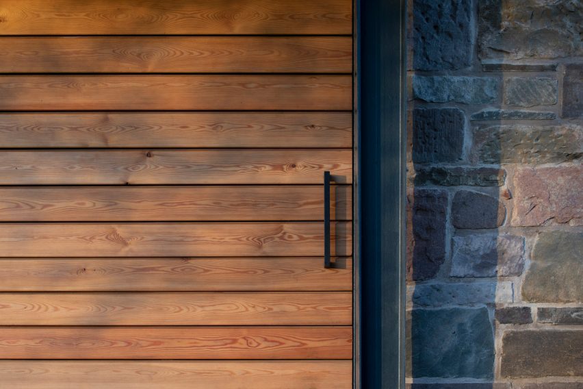 Exterior of Rescobie Pavilion by Kris Grant Architect