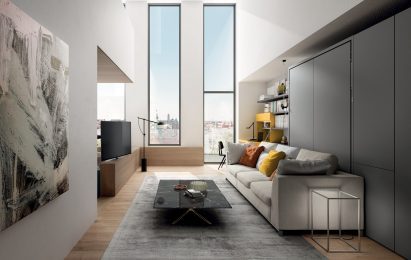 Tonale Secional sofa wall bed