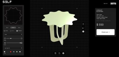 Parametric design tool Self by Marvell Lahens
