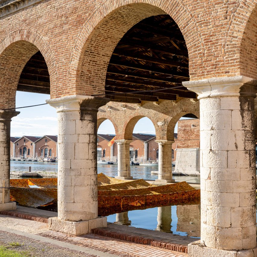 Serge Clottey artwork at Venice Architecture Biennale