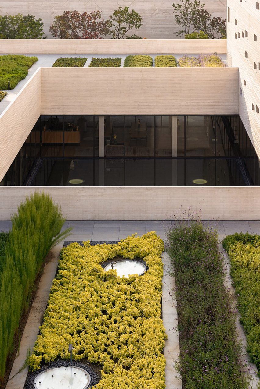 Exterior of Shanfeng Academy by Open Architecture