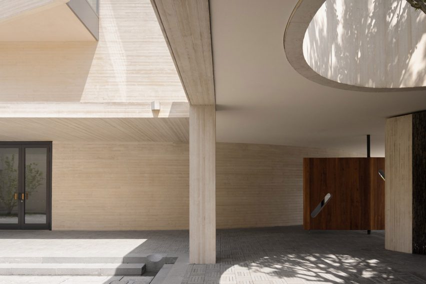 Interior of Shanfeng Academy by Open Architecture