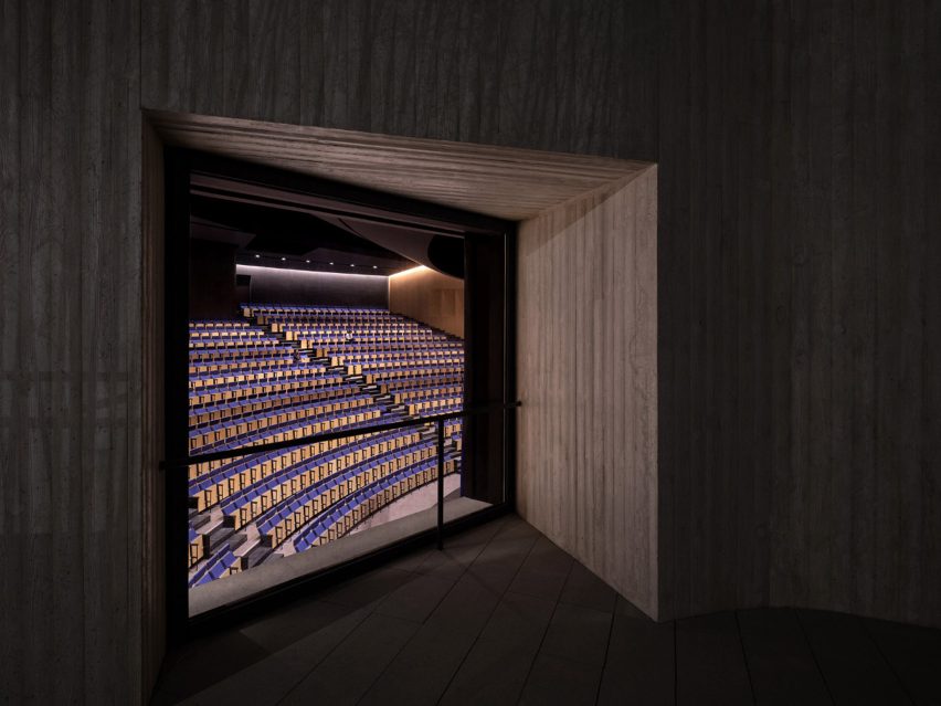 Interior of Shanfeng Academy by Open Architecture