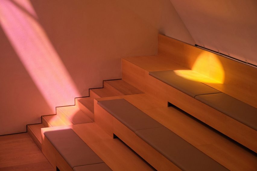 Interior of Shanfeng Academy by Open Architecture