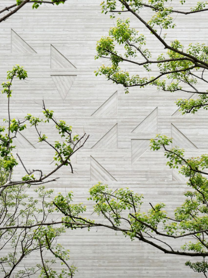 Exterior of Shanfeng Academy by Open Architecture