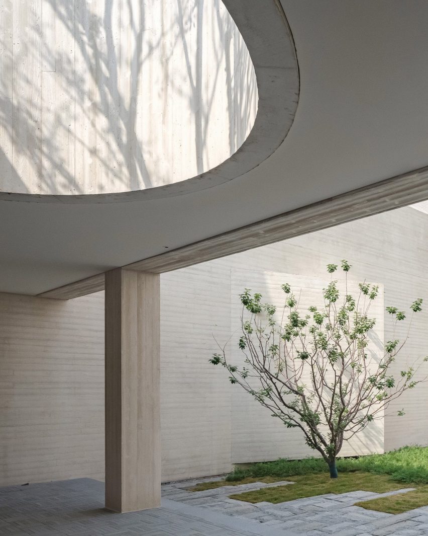 Interior of Shanfeng Academy by Open Architecture