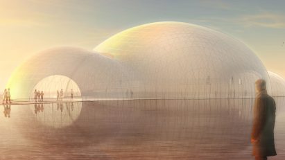 Expo 202 Osaka pavilion by Shigeru Ban