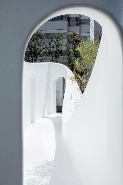 White toilet in Tokyo