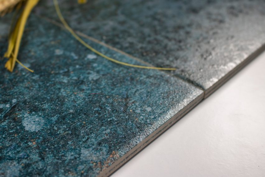 Steel tiles by Ceracasa